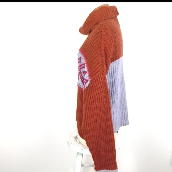 NWT Free People 'Greater than sweater' Chunky Knit Sweater Size XS - Picture 6 of 14